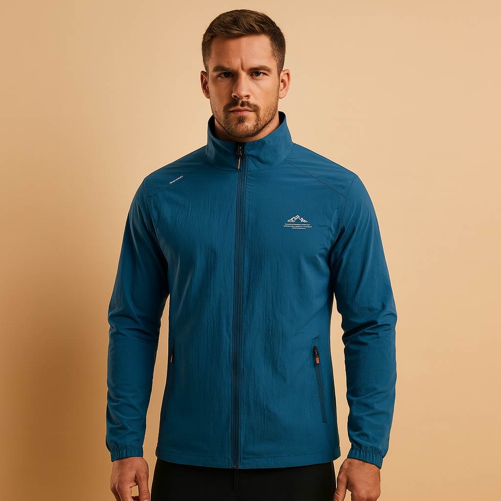 Men’s quilted summer jacket with a lightweight design, suitable for spring and summer, easy to style for casual everyday wear.