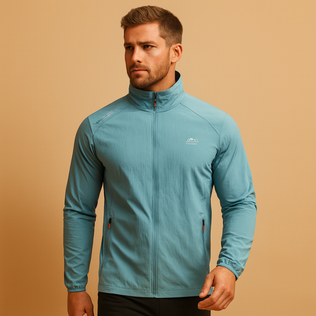 Men’s quilted summer jacket with a lightweight design, suitable for spring and summer, easy to style for casual everyday wear.