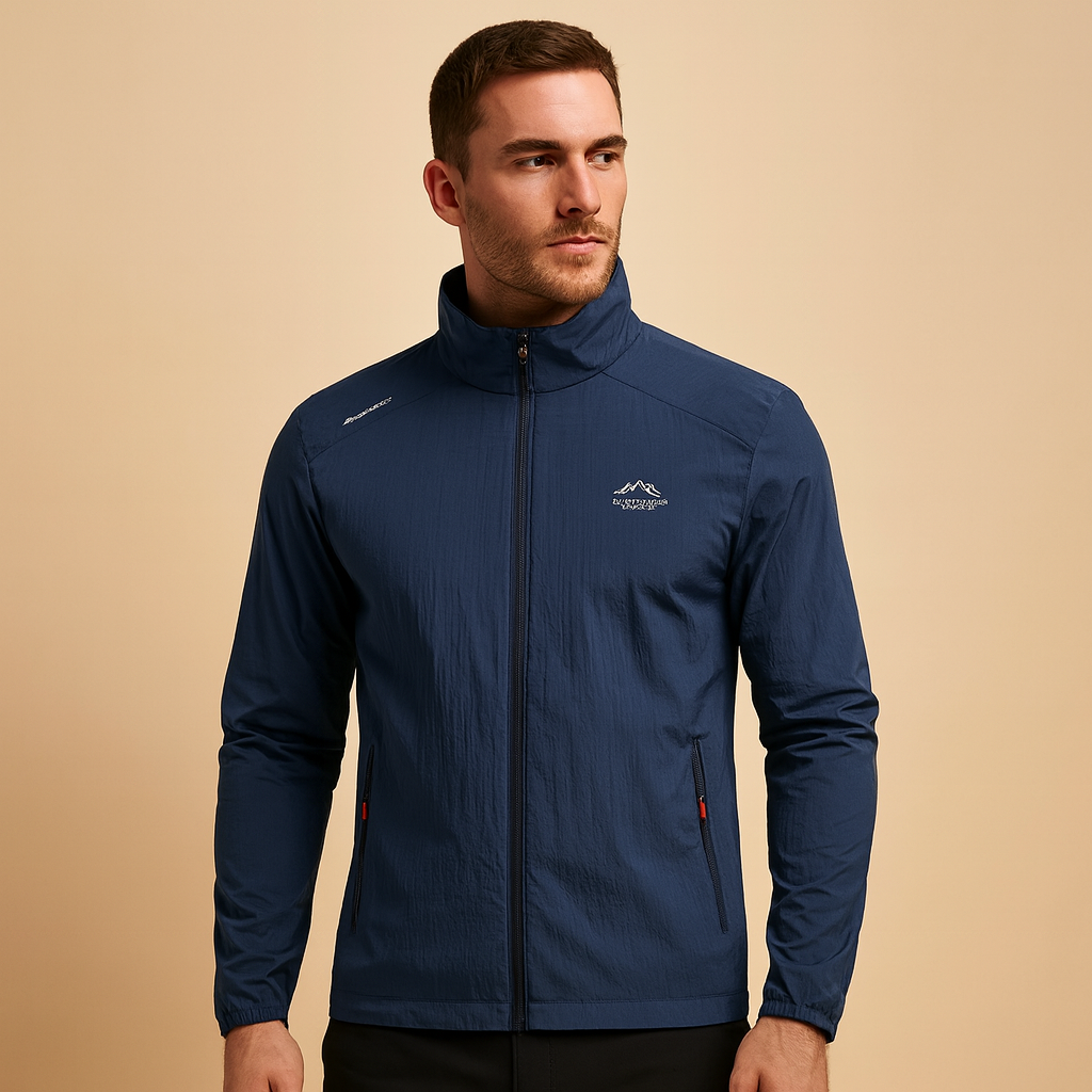 Men’s quilted summer jacket with a lightweight design, suitable for spring and summer, easy to style for casual everyday wear.